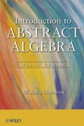 book Introduction to Abstract Algebra