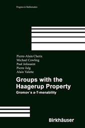 book Groups with the Haagerup Property: Gromov’s a-T-menability (Progress in Mathematics)