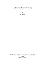 book Lectures on Potential Theory