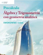 book Precálculo: álgebra y trigonometría con geometría analítica