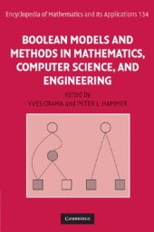 book Boolean Models and Methods in Mathematics, Computer Science, and Engineering (Encyclopedia of Mathematics and its Applications)