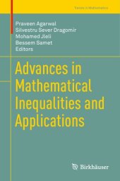 book Advances in Mathematical Inequalities and Applications (Trends in Mathematics)