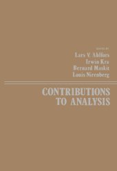 book Contributions to Analysis. A Collection of Papers Dedicated to Lipman Bers