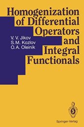 book Homogenization of Differential Operators and Integral Functionals