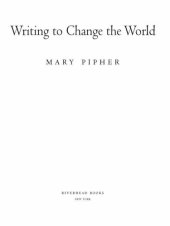 book Writing to Change the World