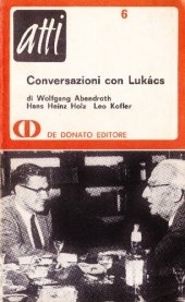 book Conversazioni con Lukács