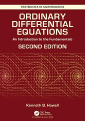 book Ordinary Differential Equations: An Introduction to the Fundamentals (Textbooks in Mathematics)