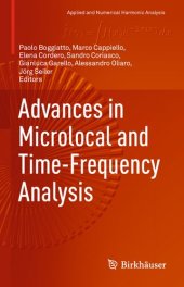 book Advances in Microlocal and Time-Frequency Analysis (Applied and Numerical Harmonic Analysis)