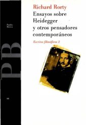 book Ensayos sobre Heidegger y otros pensadores. Escritos filosóficos 2