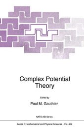 book Complex Potential Theory (Nato Science Series C:)