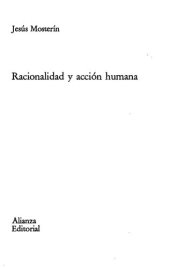 book Racionalidad y acción humana