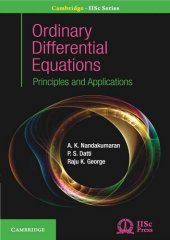 book Ordinary Differential Equations: Principles and Applications (Cambridge IISc Series)