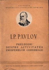 book Prelegeri despre activitatea emisferelor cerebrale