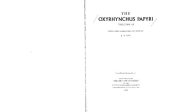 book Oxyrhynchus Papyri 51/3601-3646