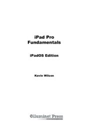 book iPad Pro Fundamentals: iPadOS Edition: The Step-by-step Guide to Using iPad Pro (Computer Fundamentals)