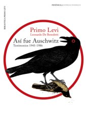 book Así fue Auschwitz: testimonios 1945-1986