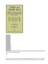 book Think and Grow Rich