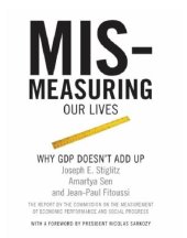 book Mismeasuring our lives: why GDP doesn't add up