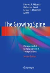 book The Growing Spine: Management of Spinal Disorders in Young Children