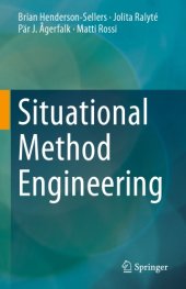 book Situational Method Engineering