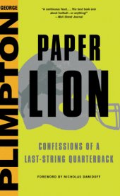 book Paper lion: confessions of a last-string quarterback