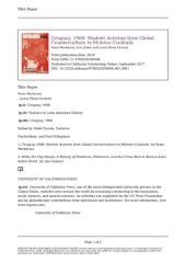 book Uruguay, 1968: Student Activism from Global Counterculture to Molotov Cocktails (Volume 1) (Violence in Latin American History)