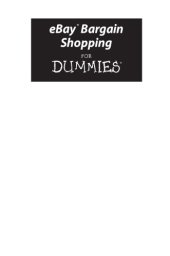 book EBay bargain shopping for dummies