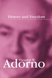 book History and freedom: lectures 1964-1965