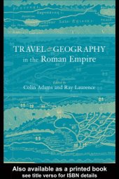 book Travel and geography in the Roman Empire