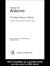 book The Stars Down to Earth: the Stars down to Earth and Other Essays on the Irrational in Culture