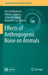 book Effects of anthropogenic noise on animals