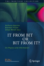 book It From Bit or Bit From It?: On Physics and Information