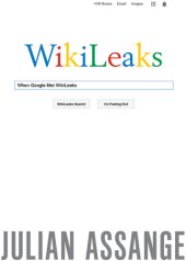 book When Google Met WikiLeaks