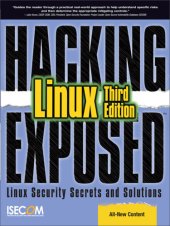 book Hacking exposed Linux: Linux security secrets & solutions