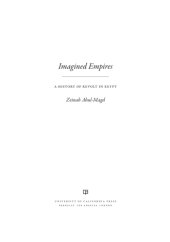 book Imagined empires: a history of revolt in Egypt