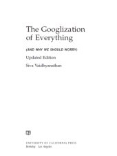 book The googlization of everything: (and why we should worry)