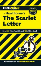 book CliffsNotes on Hawthorne's The Scarlet Letter