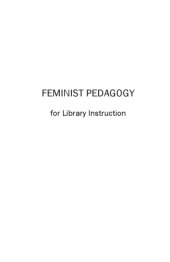 book Feminist pedagogy for library instruction