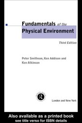 book Fundamentals of the physical environment