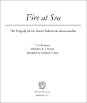 book Fire at sea: the tragedy of the Soviet submarine Komsomolets