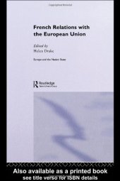 book French Relations with the European Union