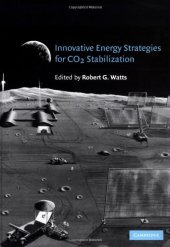 book Innovative Energy Strategies for CO2 Stabilization