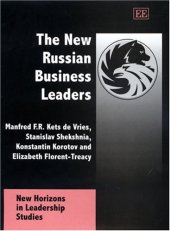 book The New Russian Business Leaders