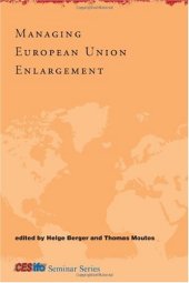 book Managing European Union Enlargement