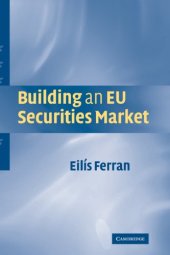 book Building an EU Securities Market