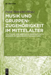 book ‚Nationes‘-Begriffe im mittelalterlichen Musikschrifttum: Politische und regionale Gemeinschaftsnamen in musikbezogenen Quellen, 800-1400