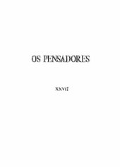 book Os Pensadores - Textos Escolhidos