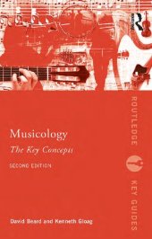 book Musicology: The Key Concepts (Routledge Key Guides)