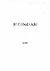 book Os Pensadores - Textos Escolhidos