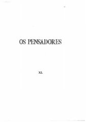 book Os Pensadores - James - Dewey - Veblen